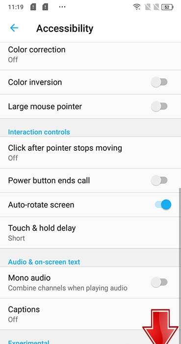 OnePlus 10T Disable High Contrast Text