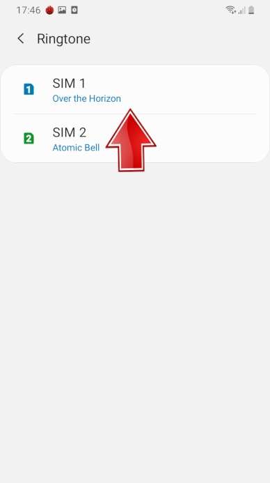 First Sim ringtone SAMSUNG Galaxy S21 FE 5G