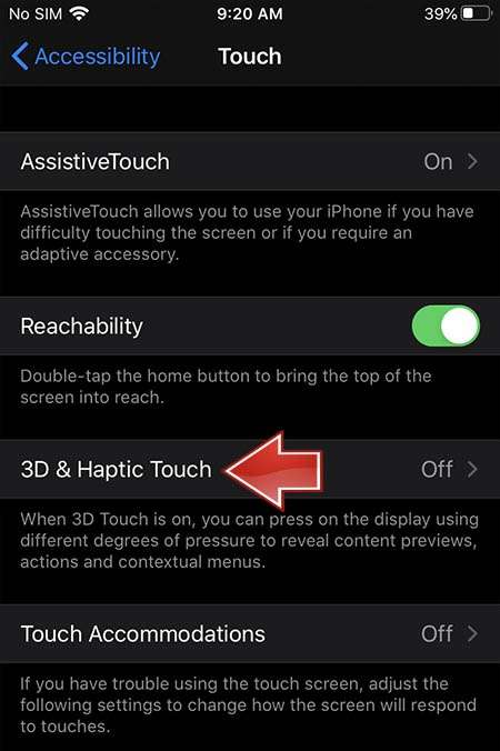 APPLE iPhone 12 3d & haptic touch