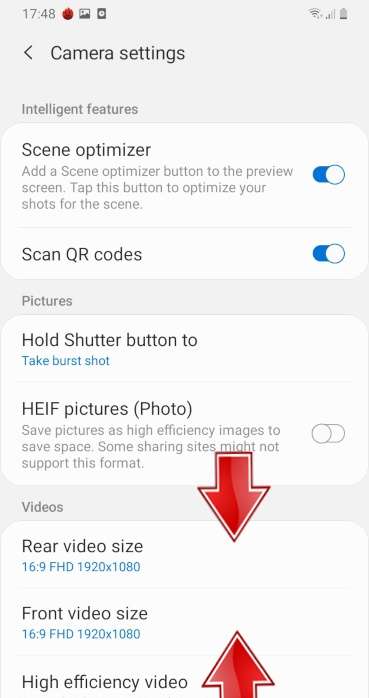 qr scanner samsung a30
