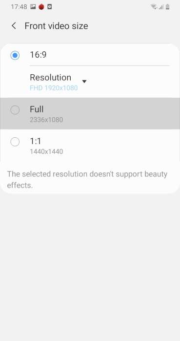 samsung a10 qr scanner