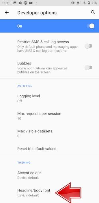 How To Change Font Style In Sony Xperia Xz3 Mobilesum United States Usa How To Change Font Style In Sony Xperia Xz3 Mobilesum United States Usa