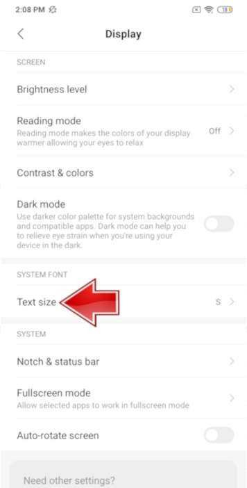XIAOMI Redmi Note Display