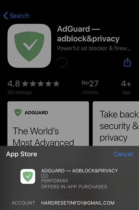APPLE iPhone 12 adguard download