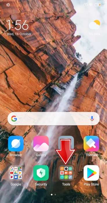 XIAOMI Redmi 10 5G Home Screen