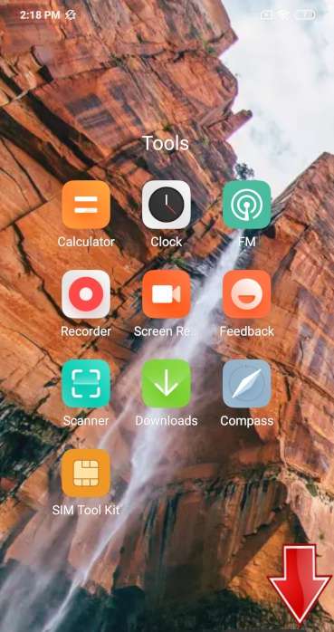 XIAOMI Redmi 10 5G Quit screen recording tool