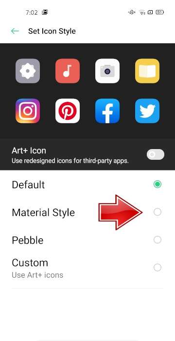 Icon Style 3 OPPO A5 (2020)