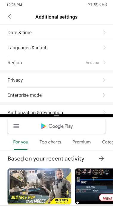 Dual screen app XIAOMI Redmi 10 Power