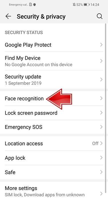 How To Set Up Face Recognition In Huawei Y9 2019 Mobilesum United States Usa