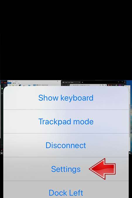 OPPO A5 (2020) Chrome Remote Desktop Trackpad mode