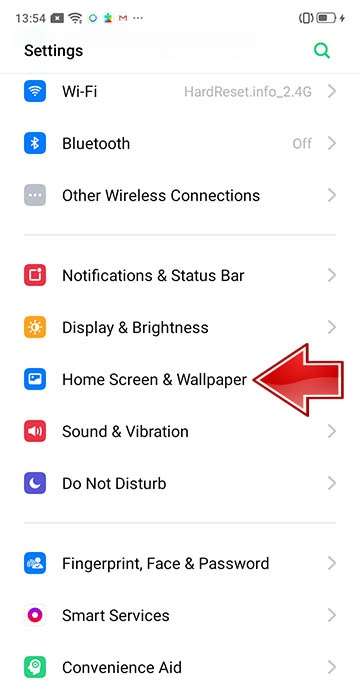 OPPO A96 Settings