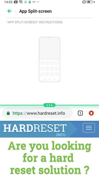 Cách chia đôi màn hình điện thoại OPPO a57