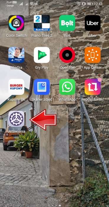 Settings HUAWEI P30 Lite