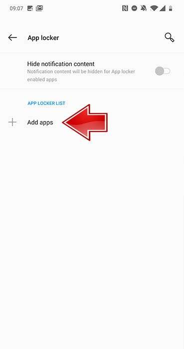 OnePlus 8 Pro App Locker