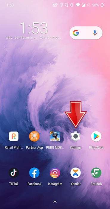 OnePlus 8 Pro Home screen