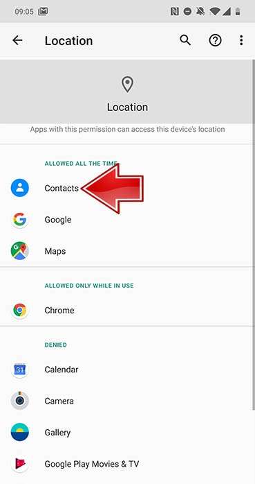 OnePlus 8 Pro Permission Manager