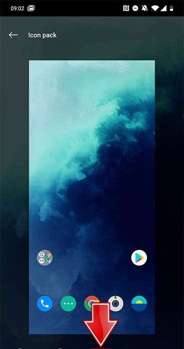 OnePlus 10T More icons style